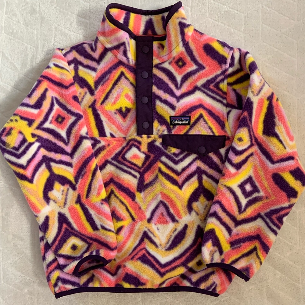 Patagonia Synchilla Youth XS 5-6 fleece pullover